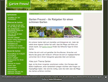 Tablet Screenshot of garten-freund.net